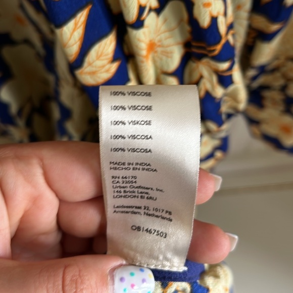 Free People Wild Nights Printed Longline Duster Coat NWT - Picture 5 of 8